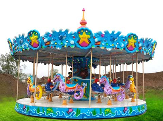 Ocean theme carousel ride for sale