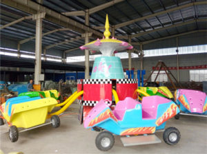 Crazy car rides for sale for amusement park