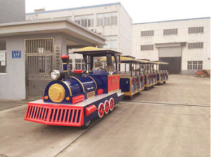 Vintage style amusement park trains for sale
