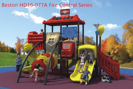 Commercial use fire control series playground equipment for sale