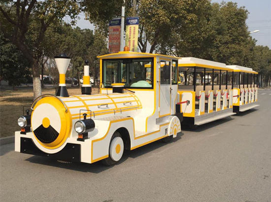 Electric trackless train rides for sale