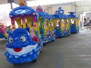 Amusement park trackless train rides for sale