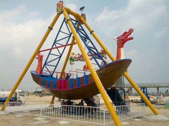 dragon pirate ship rides with 24 seat