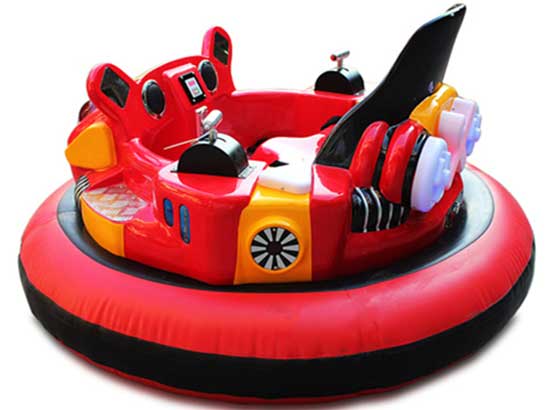 Red inflatable bumper cars for sale