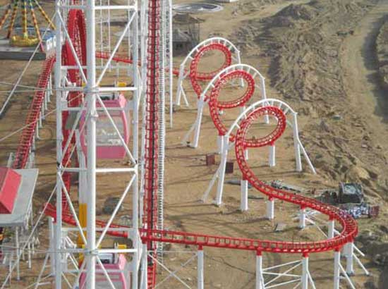 3 Ring Roller Coaster Rides for Sale