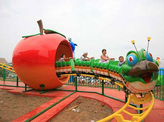 Fruit Worm Roller Coaster Rides for Sale