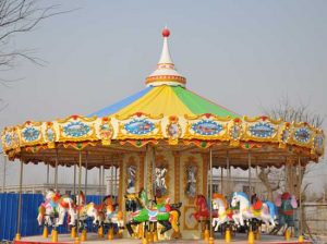 Carnival Carousel Rides With 24 Seats