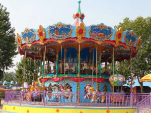Double decker carousel ride to the Philippines - Beston Amusement