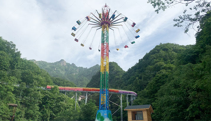 31 meters swing tower ride for sale from Beston Rides