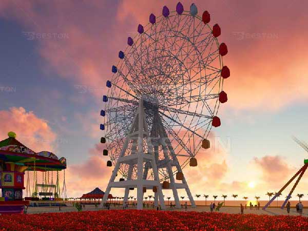 65 Meters Ferris Wheel to Kazakhstan