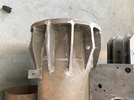 welding process for swing tower ride