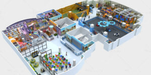 Final Design for the Indoor Playground Project In Vietnam