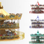 Installation Case of 68 Seater Double Decker Carousel Ride to Russia