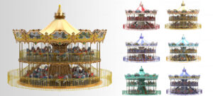 Installation Case of Double Decker Carousel In Russia