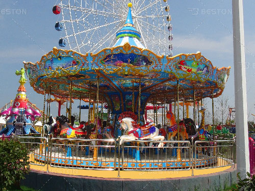 Modern themes carousel amusement rides for sale 