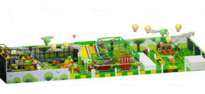 1100 square meters forest theme indoor playground design