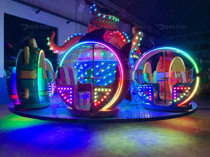 Amusement rides production for Ecuador amusement park
