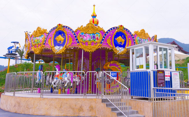 24 seats carousel amusement ride for sale