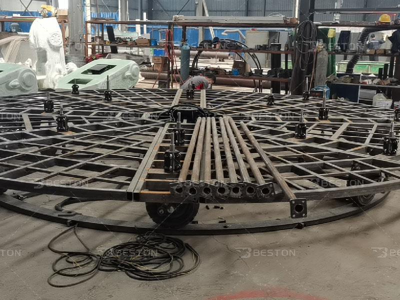 Chassis for carousel rides for Nigeria park