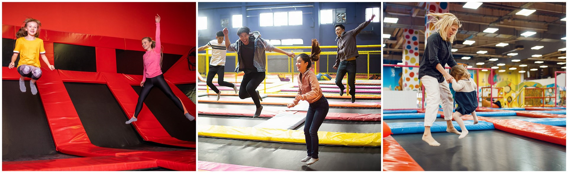 Indoor Trampoline Park to Kids and Adults 